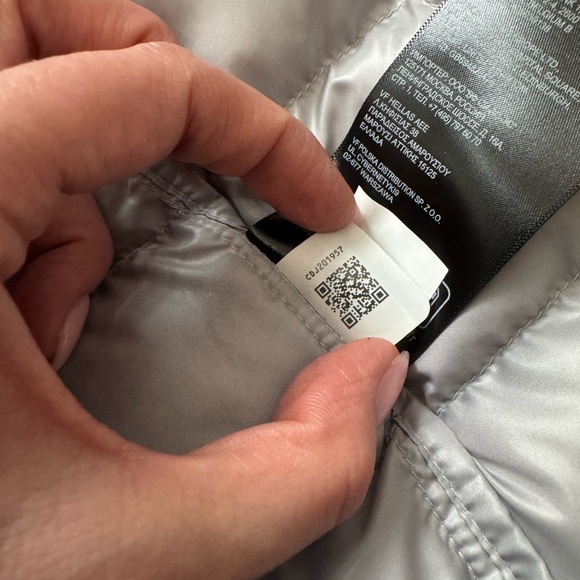 The North Face - ThermoBall Eco Jacket 2.0 - Men's Size L - Grey & White - NWOT - Picture 10 of 12